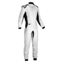 OMP ONE-S Racing Suit Navy F – FIA 8856-2018 – Silver