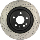 StopTech Sport Drilled & Slotted Brake Rotors – 2010 Audi S4 product image