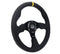 NRG Reinforced Steering Wheel (320mm) Alcantara Steering Wheel w/ Black Stitching