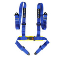NRG 4 Point Seat Belt Harness / Buckle Lock- Blue – Default Title