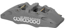 Wilwood Forged Dynapro 6 Left Brake Caliper - 1.62/1.38/1.38 in Piston Bores / 0.810 in Rotor Thickness / Anodized | 120-13429