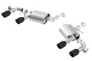 Borla Axle-Back Exhaust – 2016-2018 Chevrolet Camaro SS Ceramic Black (with Dual Mode Valves) - Borla exhaust system