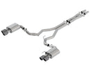 Borla Cat-Back Exhaust – 2018–2019 Ford Mustang GT 5.0L Coupe without Valves -Blk - Borla exhaust system