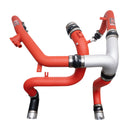 Injen SES Intercooler Piping – 2021-2024 Ford Bronco 2.7L - Wrinkle Red