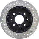 StopTech Sport Drilled & Slotted Brake Rotors – 1990-2001 Acura Integra product image 5