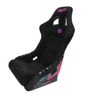 NRG FRP Bucket Seat (Large) Black Alcantara with Dragon Livery – Default Title