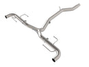 aFe MACH FORCE-Xp Axle-Back Exhaust – 2017–2026 Alfa Romeo Stelvio 2.0L