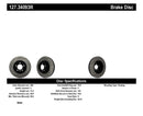 StopTech Sport Drilled & Slotted Brake Rotors – 2009-2011 BMW 335d product image 8