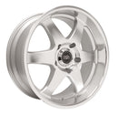 ENKEI ST6 17x8.0 Silver Machined