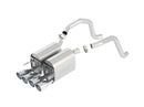 Borla Axle-Back Exhaust – 2005–2008 Corvette Coupe / Conv 6.0L / 6.2L V8 6spd II SS (Rear Section) - product image 7