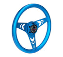 NRG 330mm Arrow Cutout Aluminum Steering Wheel