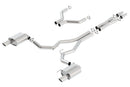 Borla Cat-Back Exhaust – 2015–2017 Ford Mustang GT 5.0L V8 3in pipe 4in tip - product image 10