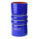 HPS Performance Silicone CAC Hose Cold Side – Length 6", 4-ply Polyester, 350F – 4" (102mm) / Blue - CAC-400-COLD