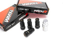 Wheel Mate WM14R Wheel Lock Set – M14x1.50 / 4-Piece – Chrome