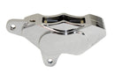 Wilwood GP310 Left Brake Caliper - 1.25 in Piston Bore / 0.25 in Rotor Thickness / Chrome / Front, 1984-1999 | 120-7737