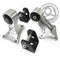 Innovative 00-09 Honda S2000 F-Series Black Aluminum Mounts 75A Bushings (No Trans Mount)