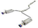 aFe Takeda Cat-Back Exhaust (Blue Flame Tip) – 2013–2017 Honda Accord LX / EX / EX L 2.4L