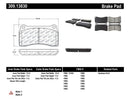 StopTech Sport Brake Pads – 2009-2021 Nissan GT-R (R35) product image 3