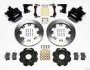 Wilwood Combination Parking Brake Rear Brake Kit (12.19 in Rotors) - 1988-1995 Honda Civic / Acura Integra - Drum 2.71 Offset / Hub Kit | 140-10211