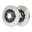 GiroDisc 2-Piece Slotted Brake Rotors – 2006 Mercedes-Benz CLS55 (W219 without P30 Package) – Front / Slotted