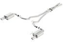 Borla Cat-Back Exhaust – 2015–2017 Ford Mustang GT 5.0L V8 2.5in pipe 4in tip - product image 3