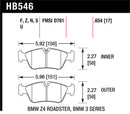 HAWK Performance HT-10 Race Brake Pads