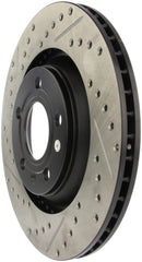 StopTech Sport Drilled & Slotted Brake Rotors – 2004-2009 Audi S4 product image 7