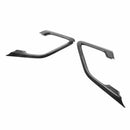 SEIBON Carbon Fiber Interior Door Trim Set (12 Pcs) - 2009-2016 Nissan GT-R. Pieces include: Door handle cover (2), window switch panel cover (6), door lever surround (4) (R35) - alternate view 1