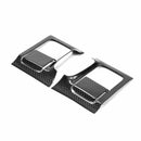 SEIBON Carbon Fiber Interior Door Trim Set (12 Pcs) - 2009-2016 Nissan GT-R. Pieces include: Door handle cover (2), window switch panel cover (6), door lever surround (4) (R35) - alternate view 3