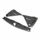 SEIBON Carbon Fiber Cooling Panel Set - 2009-2022 Nissan GT-R (3-piece)