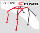 Cusco D1 Roll Cage - 89-94 Nissan Silvia/240SX 2-Door Coupe - Non-Sunroof model 6-Point, Front & Rear, 2 Passenger, Around Dash-Type