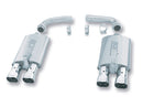 Borla Axle-Back Exhaust – 1984–1991 Chevrolet Corvette C4 5.7L V8 D SQ AC IC Rear Section 2.5 inch Converter - product image 8