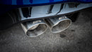 Borla Cat-Back Exhaust – 2022–2025 Volkswagen Golf R - Dual Stainless Brushed Tips with Logo - product image 3