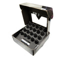 NRG 500 Series M12 X 1.5 Bullet Shape Steel Lug Nut Set - 21 Pc with Lock Key