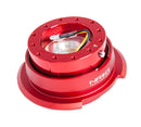 NRG Gen 2.8 Steering Wheel Quick Release – Red / Red Ring