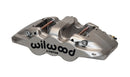 Wilwood AERO4 ST Brake Caliper - 1.12/1.12 in Piston Bores / 1.25 in Rotor Thickness / Nickel | 120-13340-N