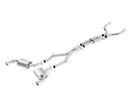 Borla Cat-Back Exhaust – 2016–2017 Chevy Camaro SS 6.2L with Single Tips - product image 2