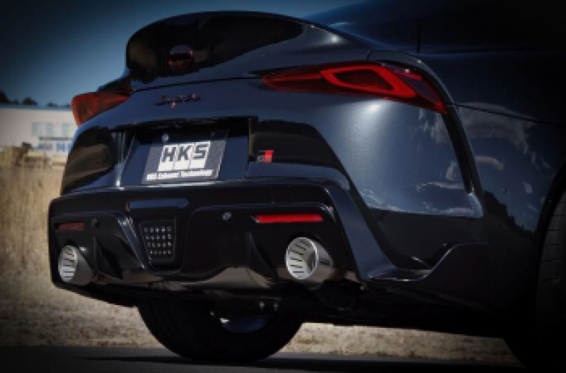 HKS Super Turbo Muffler Urban Matte Edition Exhaust - 2020+ Toyota GR Supra (A90/A91)