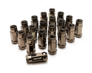 Wheel Mate WM14R Lug Nut Kit – M14x1.50 / 20-Piece – Titanium Chrome