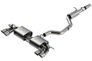 Borla Cat-Back Exhaust – 2018–2019 VW Golf R MK7.5 2.0L with Resonator - Borla exhaust system