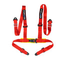 NRG 4 Point Seat Belt Harness / Buckle Lock- Red – Default Title