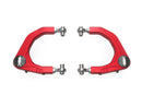 aFe CONTROL Upper Control Arms Aluminum – 05–23 Toyota Tacoma - Anodized Billet – Red