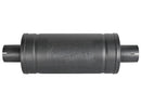 aFe MACH FORCE-Xp 409 Stainless Steel Muffler with Black finish 2.5" Inlet & Outlet 14" x 16" Diameter