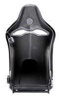 Sparco SPX Seat - Gloss Carbon Shell - Black Leather & Alcantara - (Right Side) Side