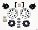 Wilwood Combination Parking Brake Rear Brake Kit (11.75 in Drilled & Slotted Rotors - Black Calipers) - 2007-2015 MINI Cooper | 140-10885-D