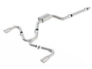 Borla Cat-Back Exhaust – 2015–2017 Volkswagen GTI (MK7) 2.0T SS with Stainless Brushed Tips - Borla exhaust system