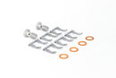 Goodridge Stainless Steel Braided Brake Line Kit – 1996-2000 Honda Civic CX / DX / HX w/ Small Front Rotors
