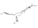 Borla Cat-Back Exhaust – 2010–2013 Chevy Camaro SS 6.2L V8 Single RoundTip Split Rear Exit - product image 4