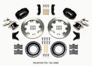 Wilwood Forged Dynalite Rear Brake Kit (11.75 in Rotors) - MC4 Shelby CSX6000 - Parking Brake | 140-12064