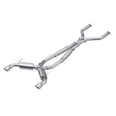 MBRP 3" Dual Rear Exit T304 Stainless Steel Street Profile Cat-Back Exhaust – 2016-2024 Infiniti Q50 3.0L RWD/AWD – MBRP S4405304
